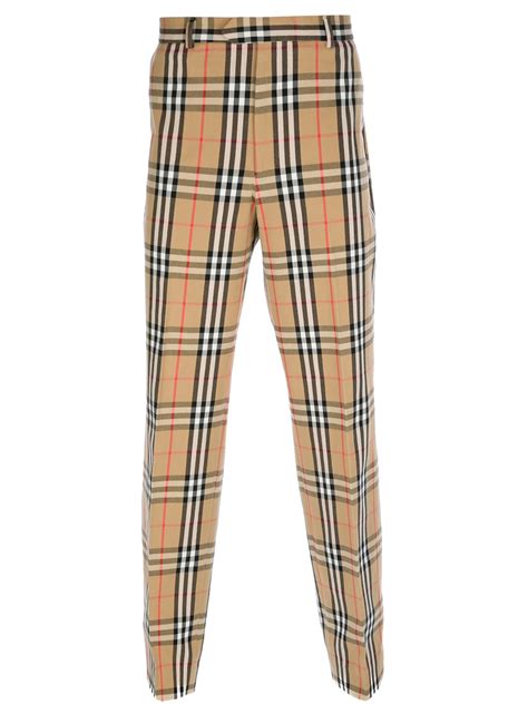 burberry inspired pants|Burberry pants for men.